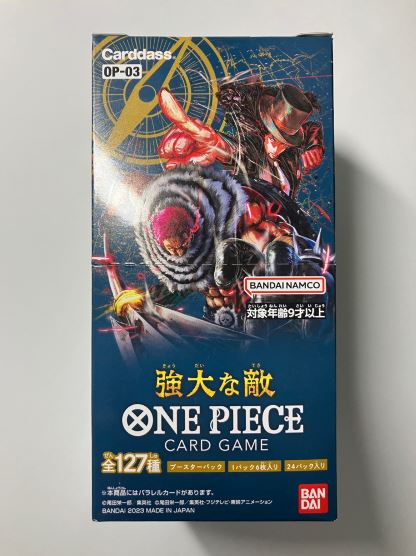 One Piece Card Game Booster Box Pillars of Strength - OP-03 "