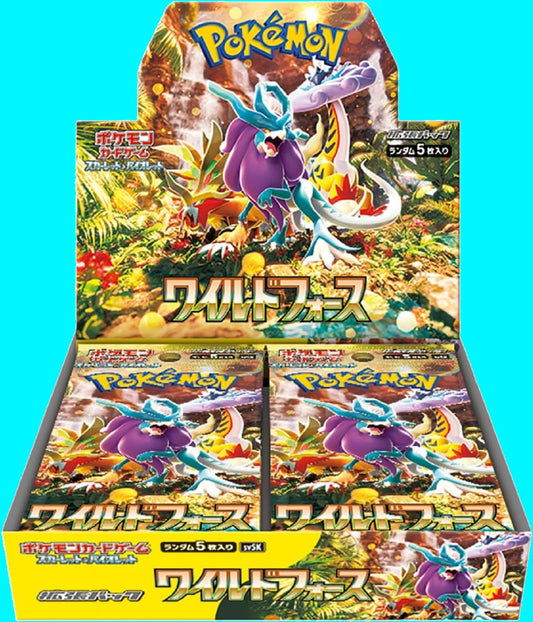 " Wild Force, Pokemon Card Game Wild Force Booster Pack "