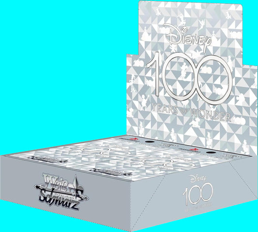 Weiss Schwarz Disney 100 Years of Wonder Booster Pack Box "