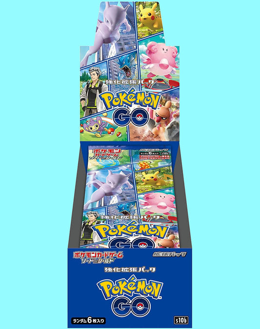 Pokémon Go avec 5 promo, Boîte de Boosters de Cartes Pokémon Épée et Bouclier Pokémon Go